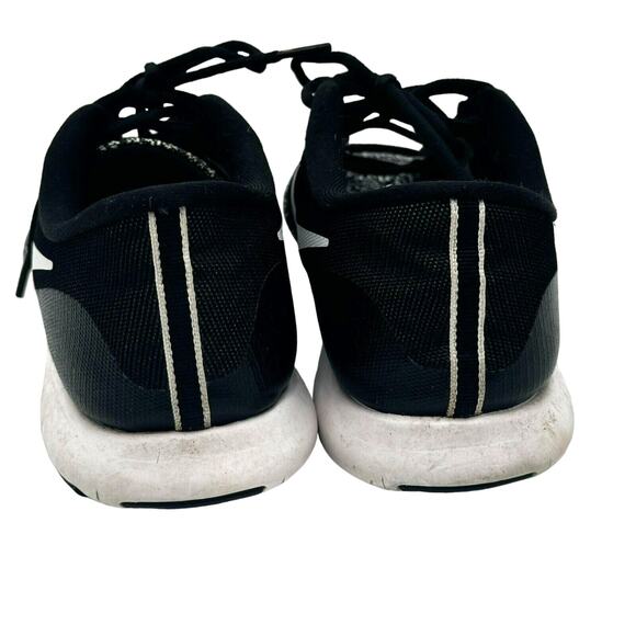 NIKE Men's size 11 Flex‎ Oreo 908983-001 Black White Running Shoes Sneakers - Picture 5 of 8